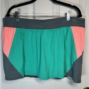 Lands' End Women's Quick Dry Swim Skort‎ Athletic Skirt Shorts Activewear 20W